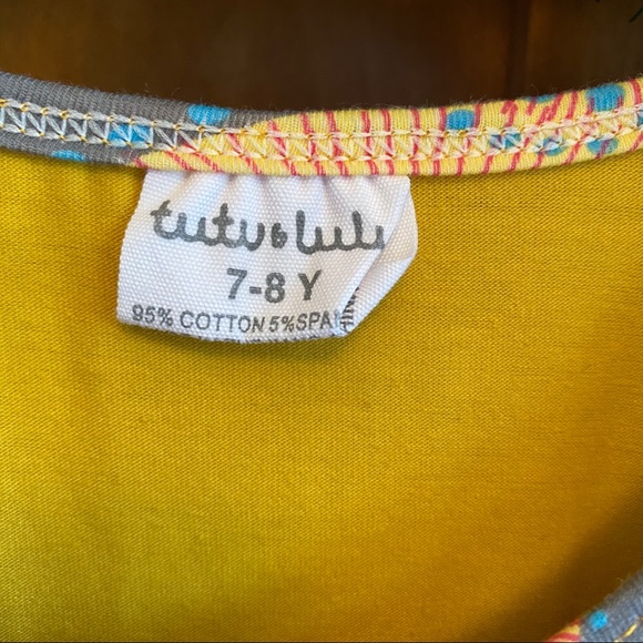 NWOT Ruffles by tutu & lulu Girls Dress Sz 7-8 - Picture 3 of 5